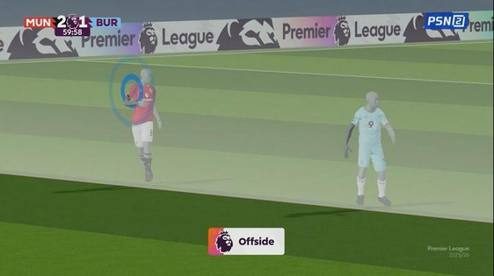 VAR这划线图？？伯恩利单刀破门，边裁和VAR均认定越位在先